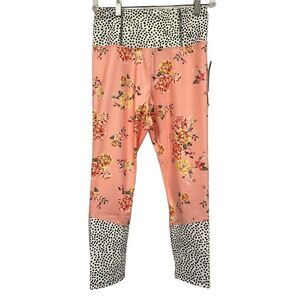 Nanette Lepore Play Garden Party Floral Print Compression Capri Pants Sz S  NEW